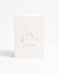 POST CARD | BONJOUR BÉBÉ BOY