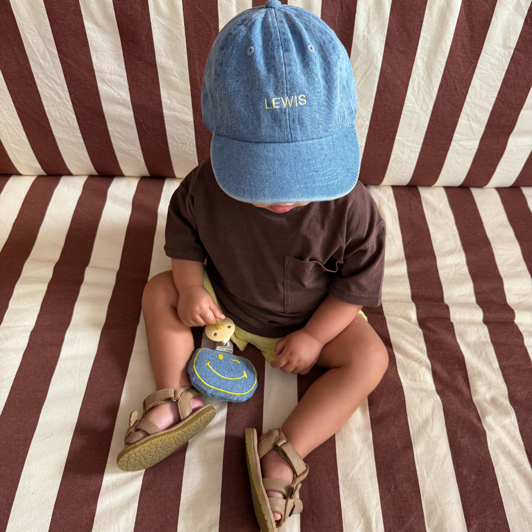 PACIFIER CLOTH - POMME - DENIM