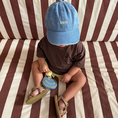 PACIFIER CLOTH - POMME - DENIM