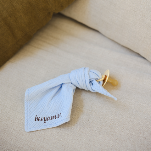 PACIFIER CLOTH - CUDDLE - DREAMY BLUE