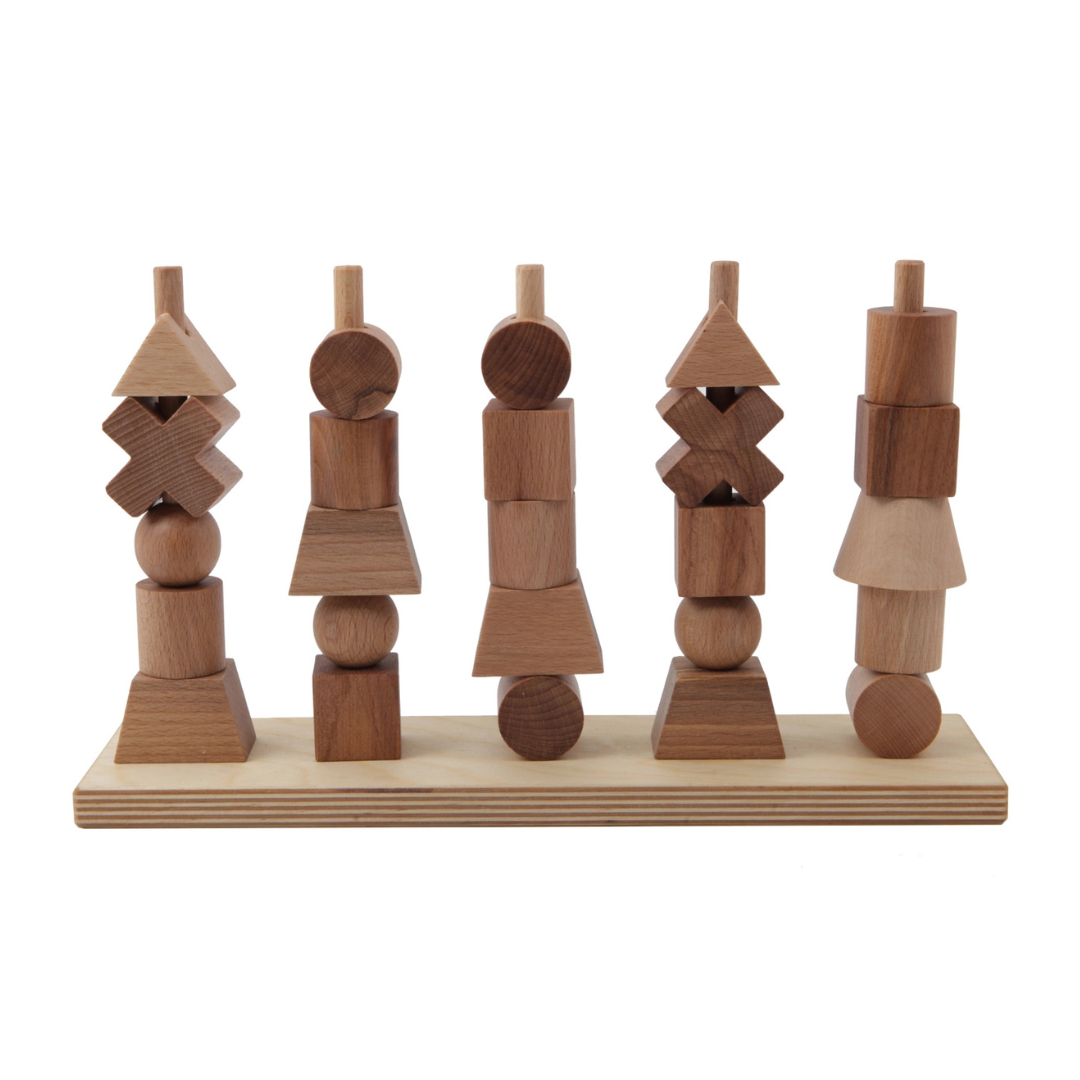 WOODEN STACKING TOY