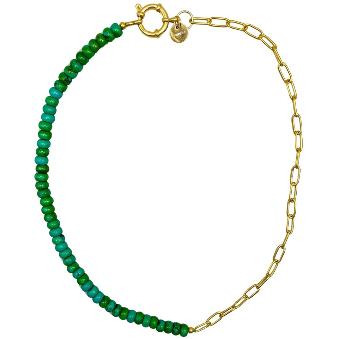 FLINT GREEN GOLD KETTING