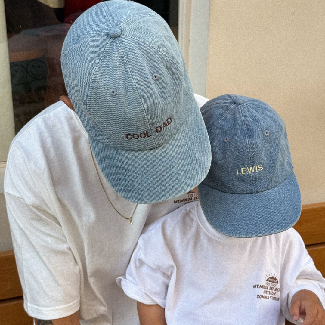 ADULT CAP - LIGHT DENIM