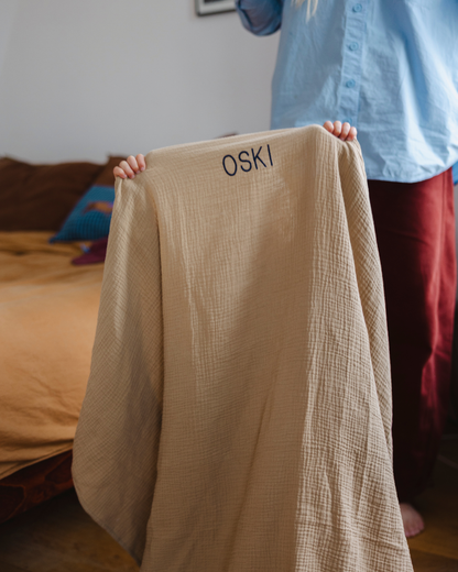 GIANT SWADDLE | FINE BROWN