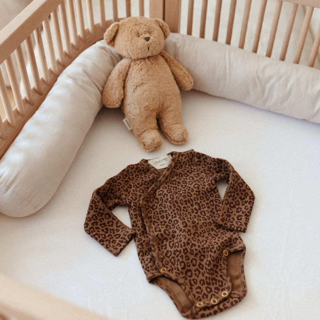 ROMPER WRAP THE BABY - LEOPARD 