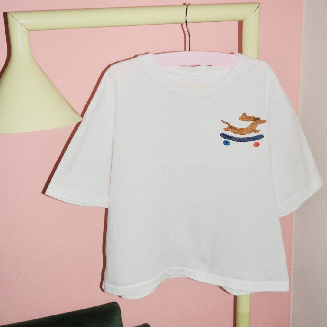 Oversized t-shirt | Cosy white