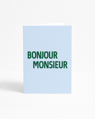 POST CARD | BONJOUR MONSIEUR