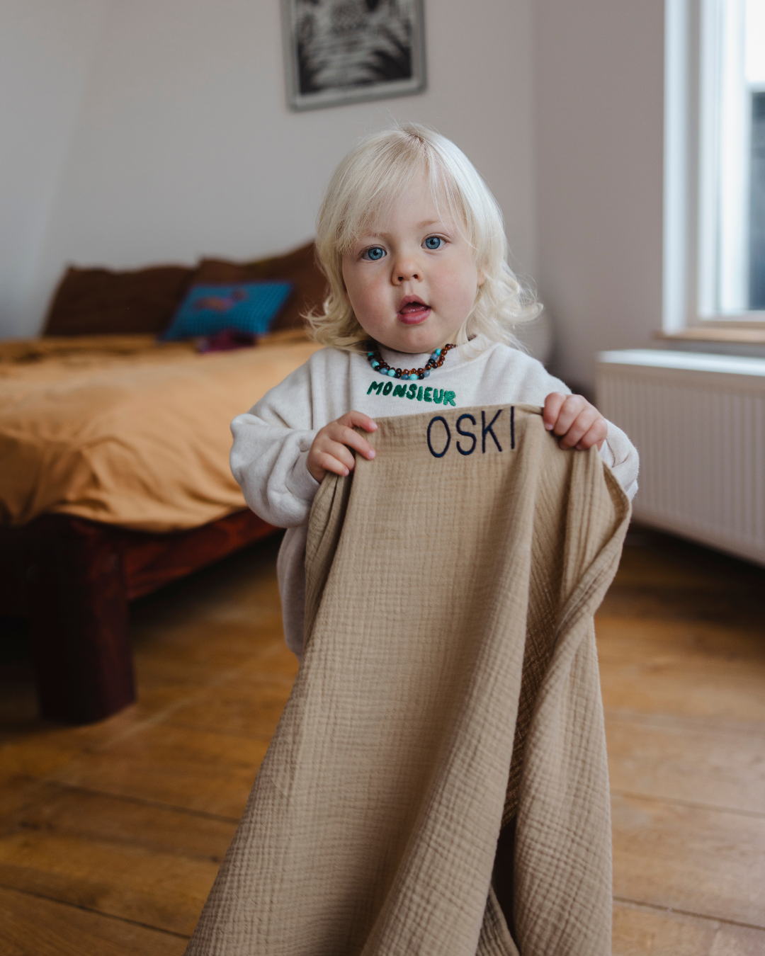 GIANT SWADDLE |  FINE BROWN