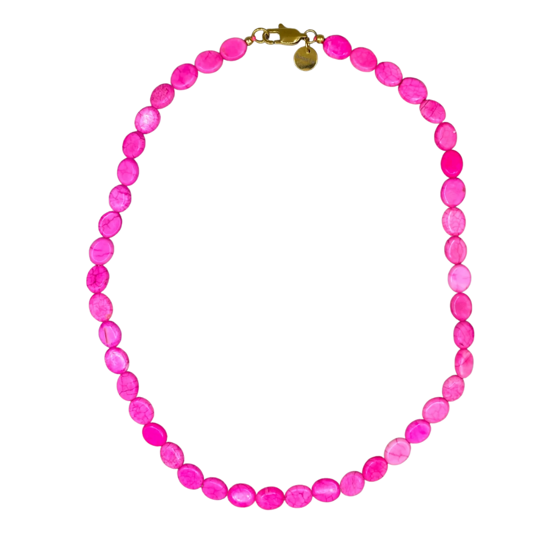 CHARLIE PINK NECKLACE