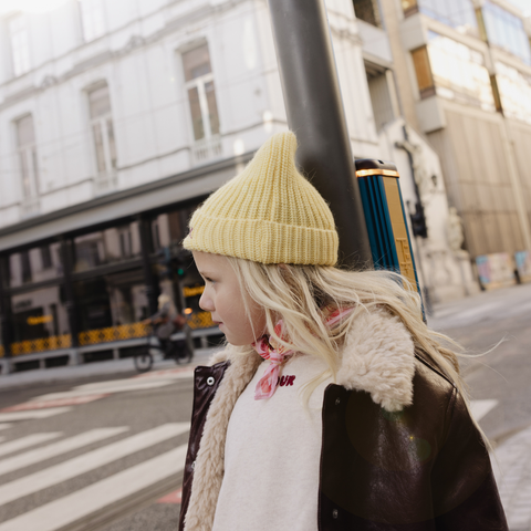 BEANIE | BUTTER YELLOW