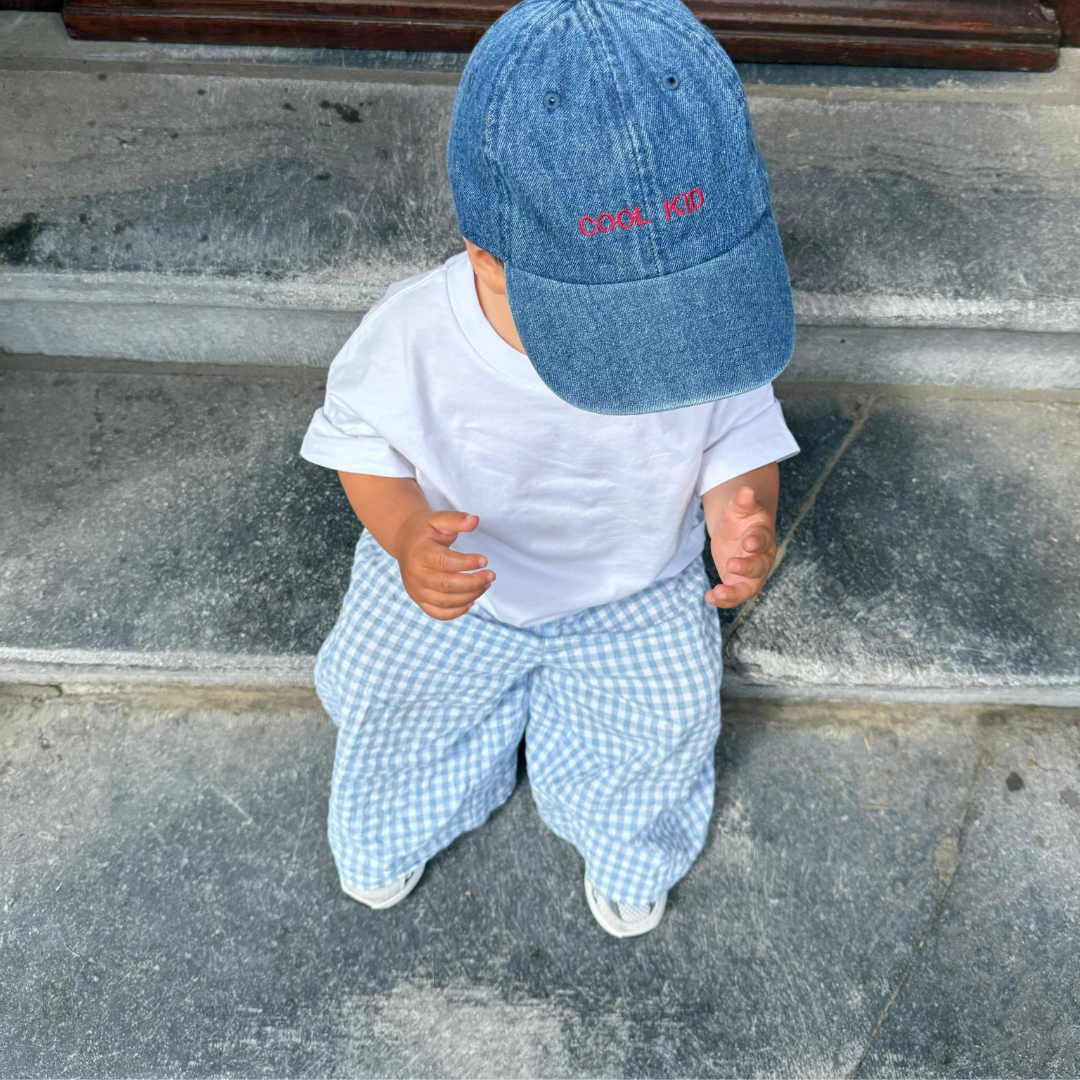 KIDS PET - DONKER DENIM