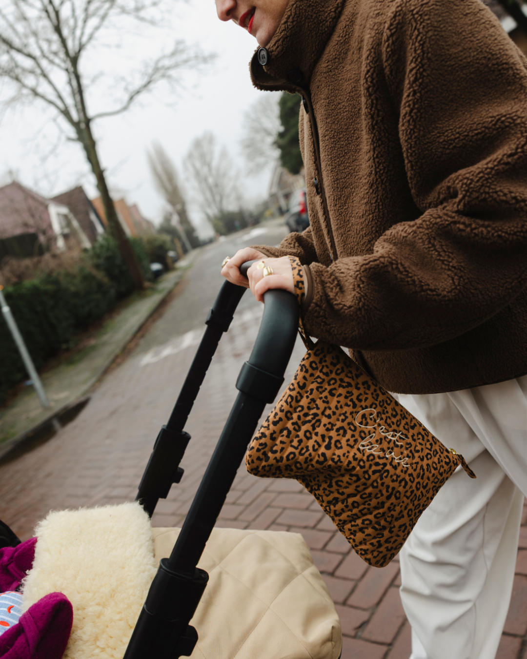 THE FLAT POUCH  | LEOPARD