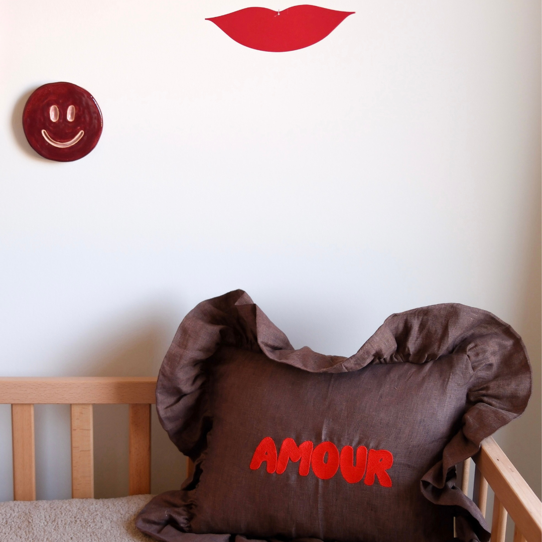 CUSHION | VICHY RUFFLE