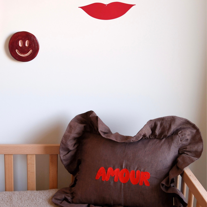 CUSHION | VICHY RUFFLE