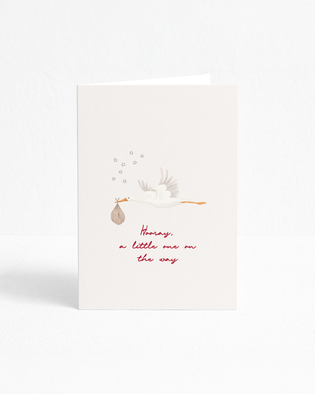 POST CARD | HOORAY, A LITTLE ONE ON THE WAY