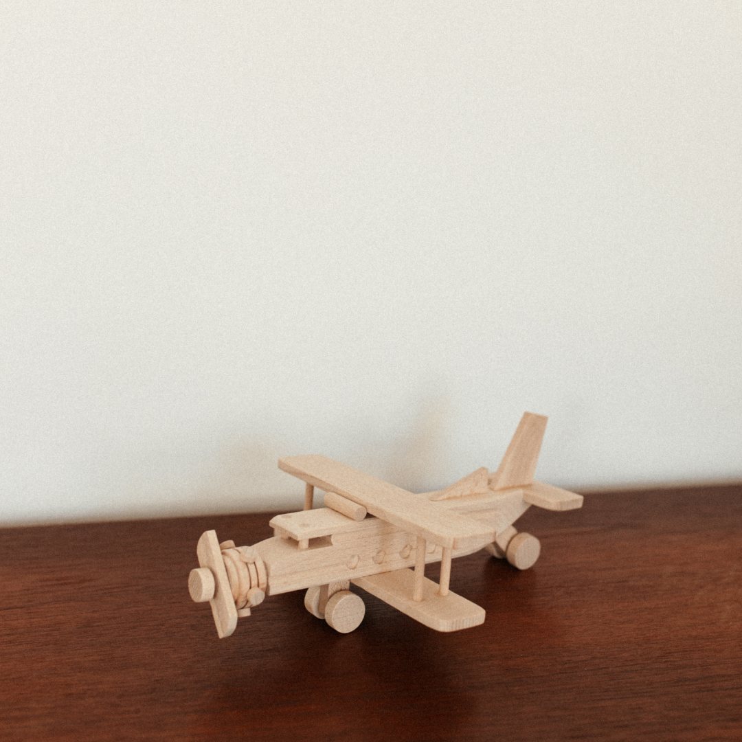 WOODEN TOY - PROPELLOR PLANE