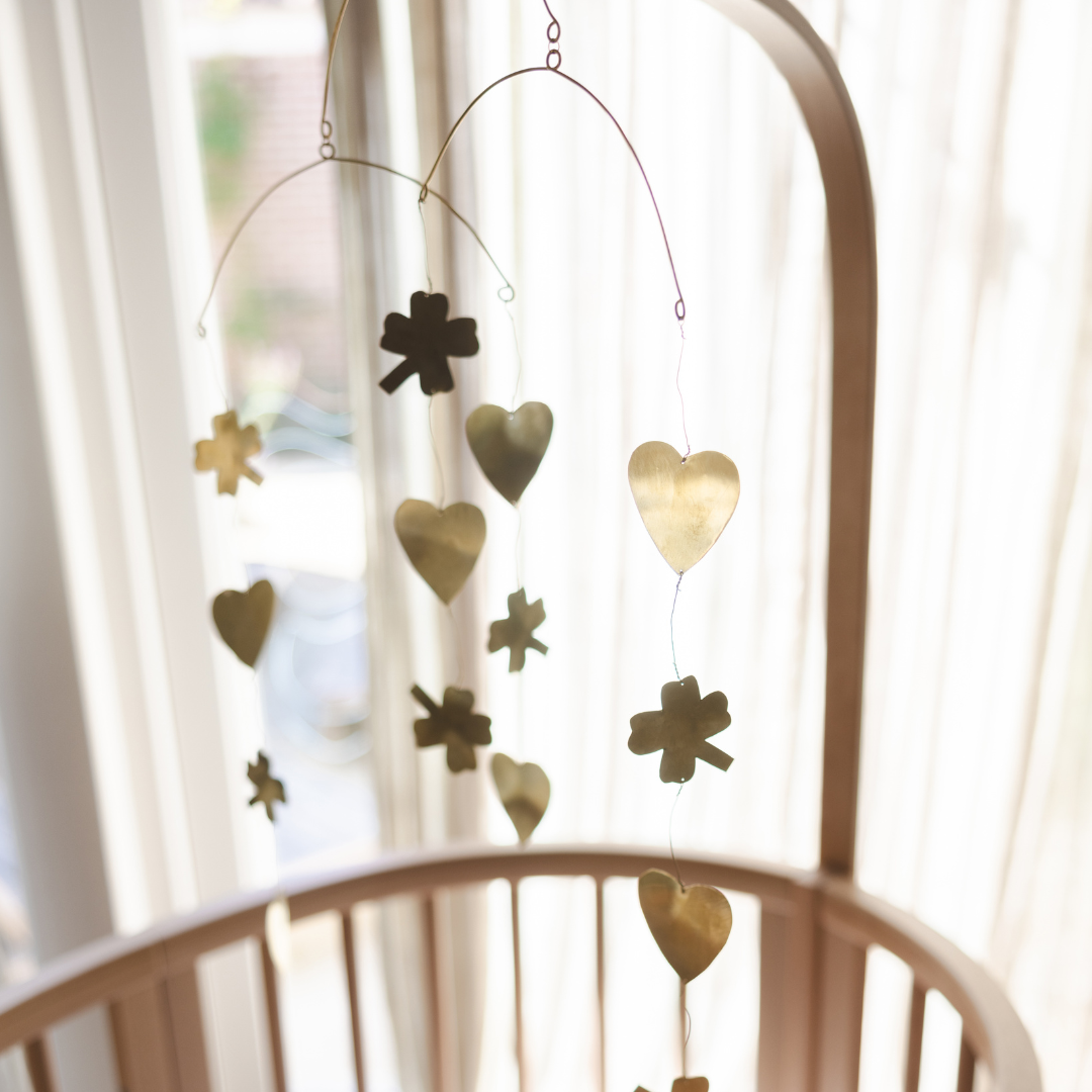 BRASS MOBILE | HEARTS &amp; CLOVER