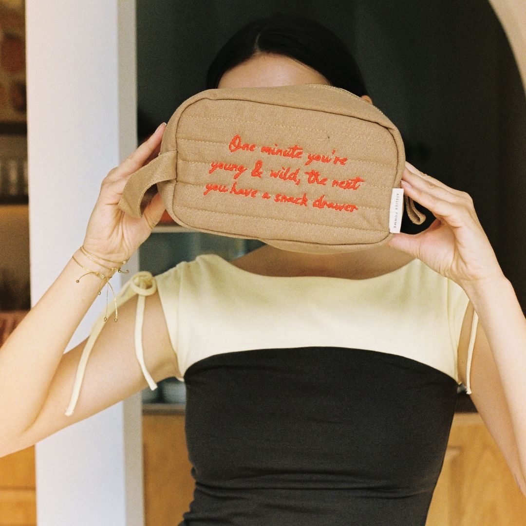 PERFECT POUCH | FINE BROWN