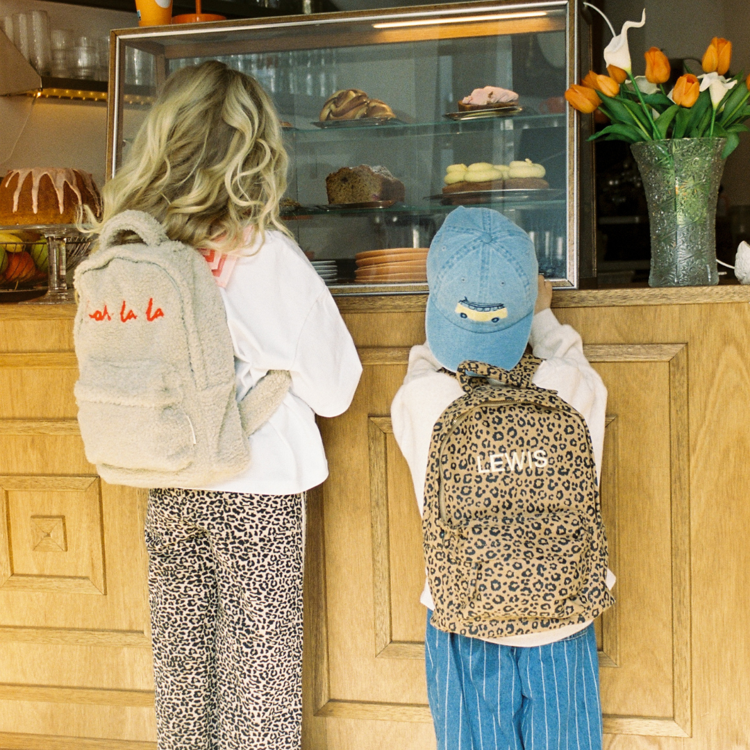 Tiny Wide Leg Pants | Leopard