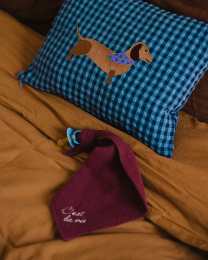 SPEENDOEKJE CUDDLE | BURGUNDY BOO