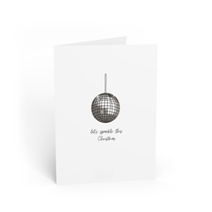 SALE - POSTCARD | LET'S SPARKLE THIS CHRISTMAS