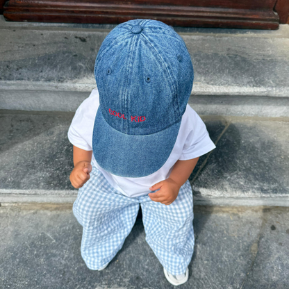 KIDS PET - DONKER DENIM