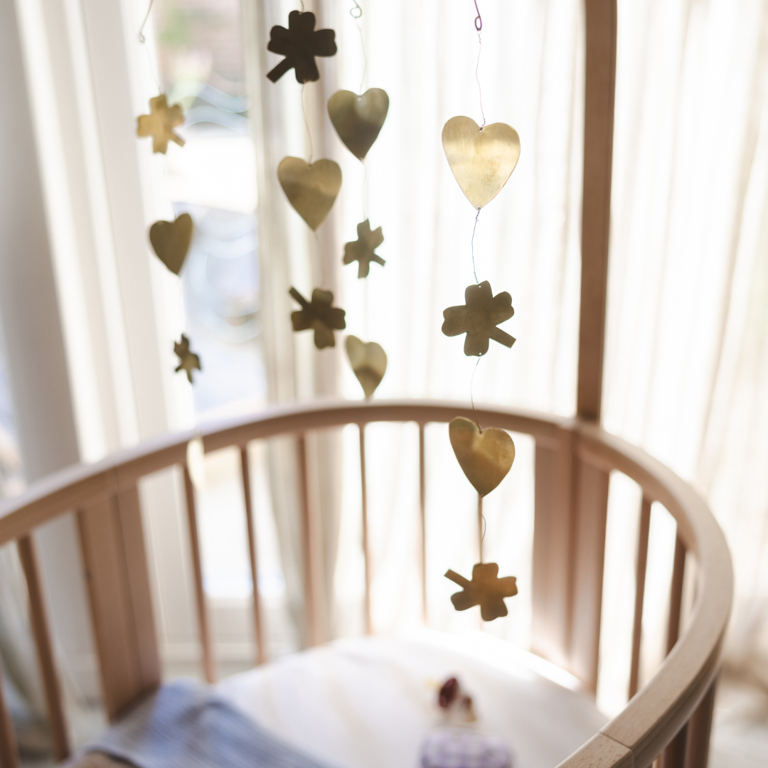 BRASS MOBILE | HEARTS &amp; CLOVER