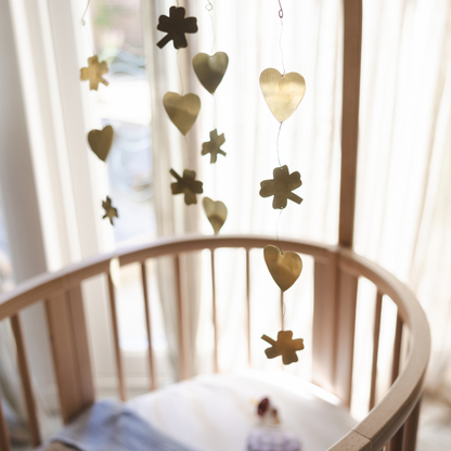 BRASS MOBILE | HEARTS &amp; CLOVER