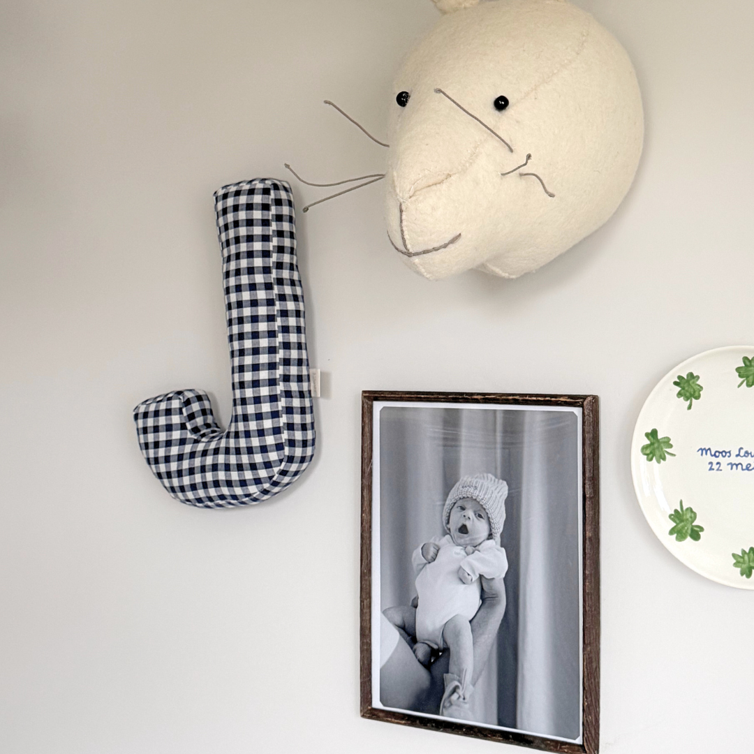 HUGE CHECKED LETTER |MISTER MARINE