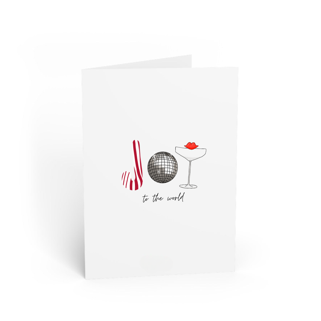 SALE - POSTCARD | JOY TO THE WORLD