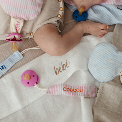 FLAT SHEET CRIB - LOVELY LINEN COSY WHITE