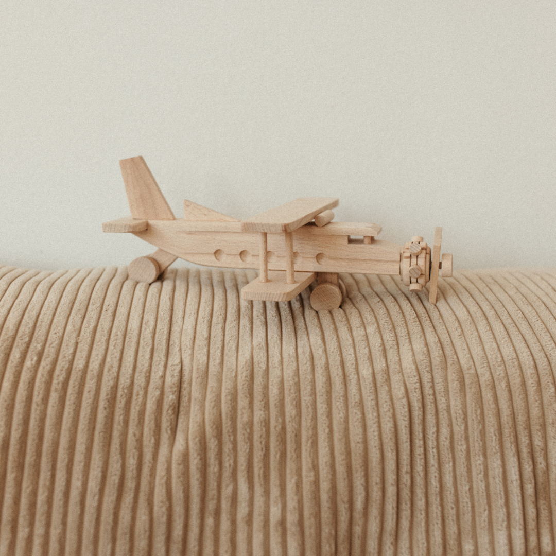 WOODEN TOY - PROPELLOR PLANE