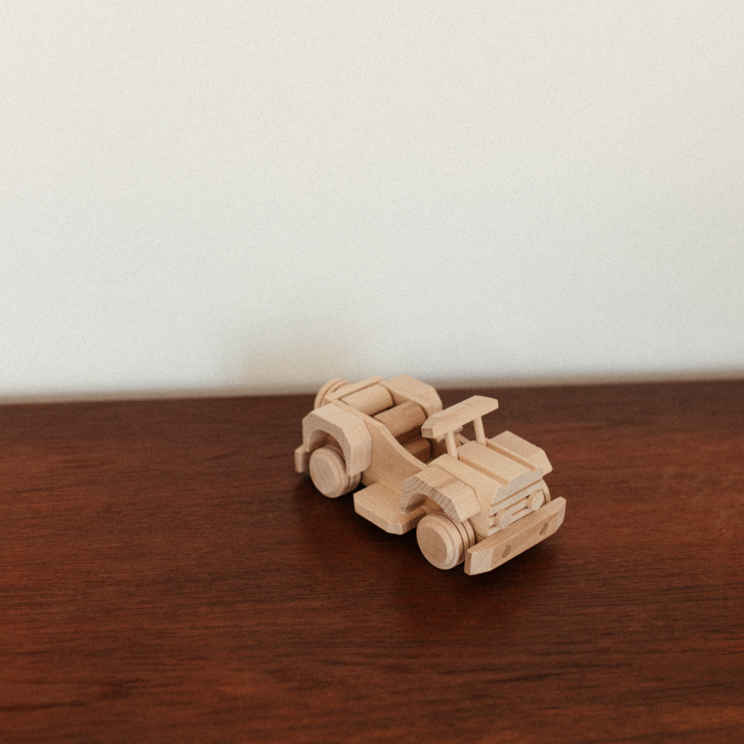 WOODEN JEEP