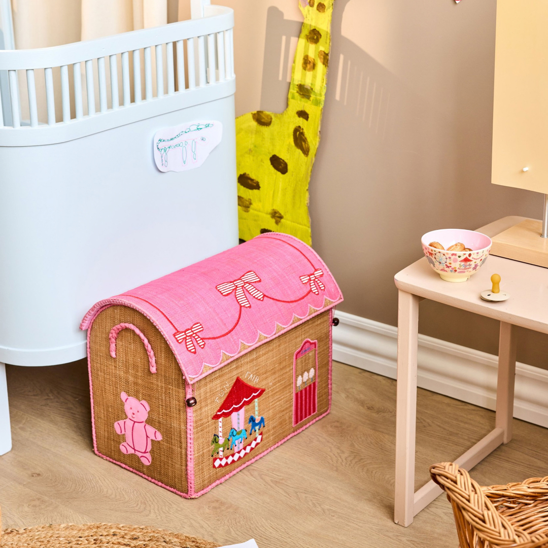 Fun Fair | Raffia Toy Baskets – Set of 3