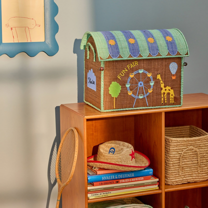 Little Carnival | Raffia Toy Baskets – Set of 3