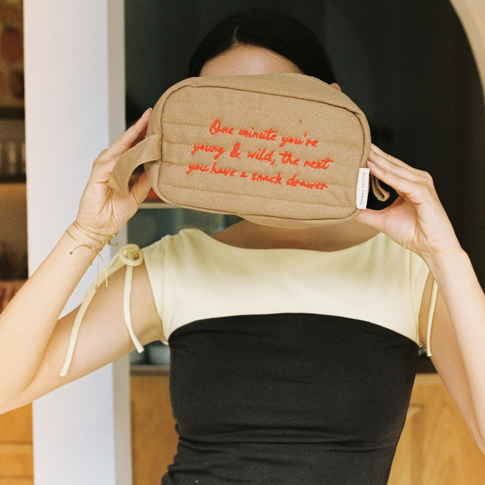 Mom's Pouch | One Minute Your Young & Wild And The Next You Have A Snack Drawer