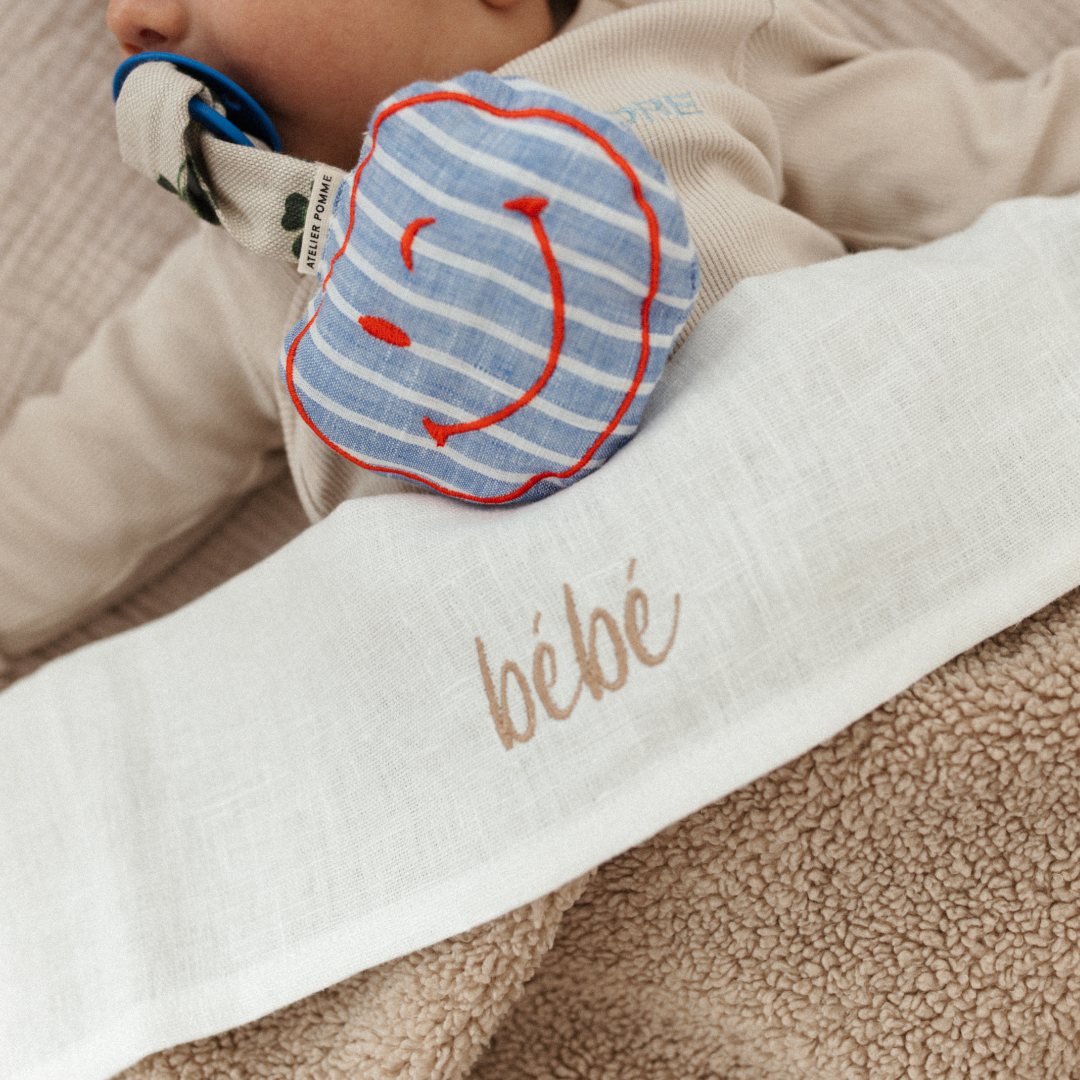 LAKEN LEDIKANT - LOVELY LINEN COSY WHITE