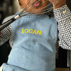 APRON PETIT CHEF | DENIM