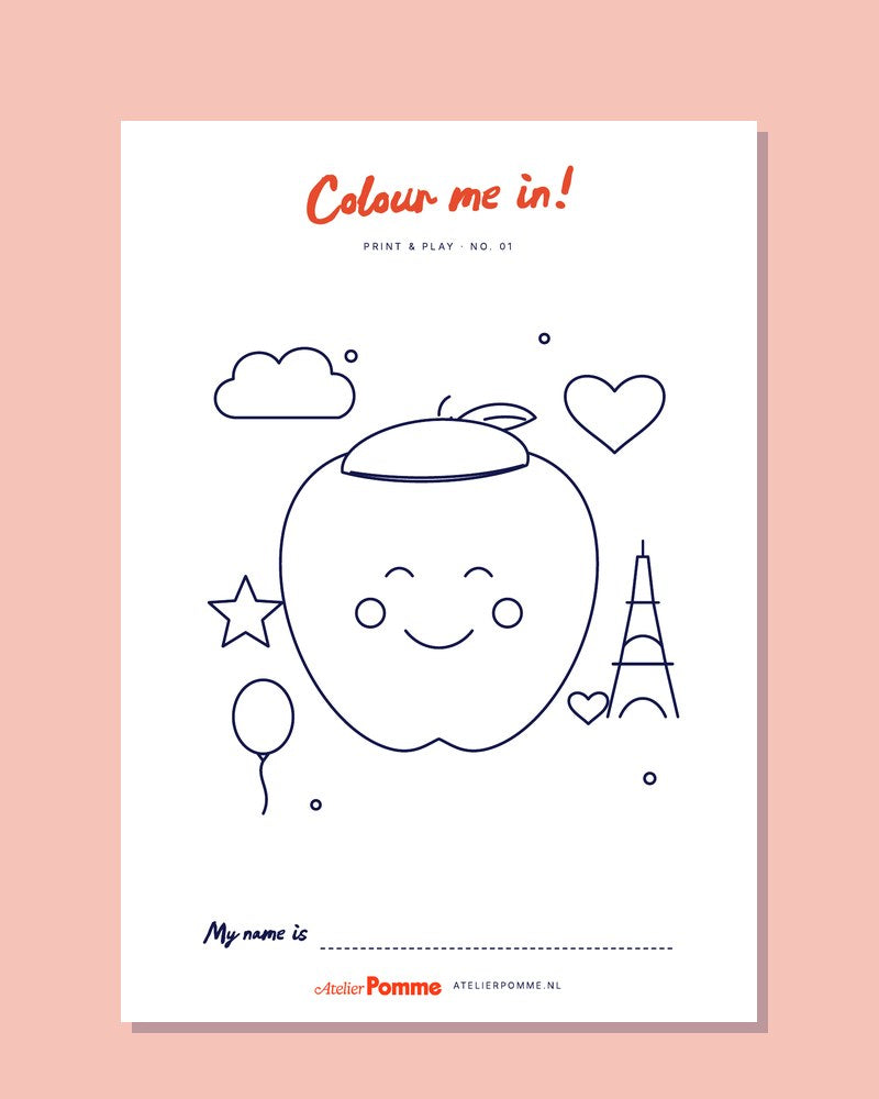 Colouring page