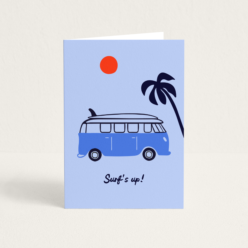 Wenskaart | Surf's Up