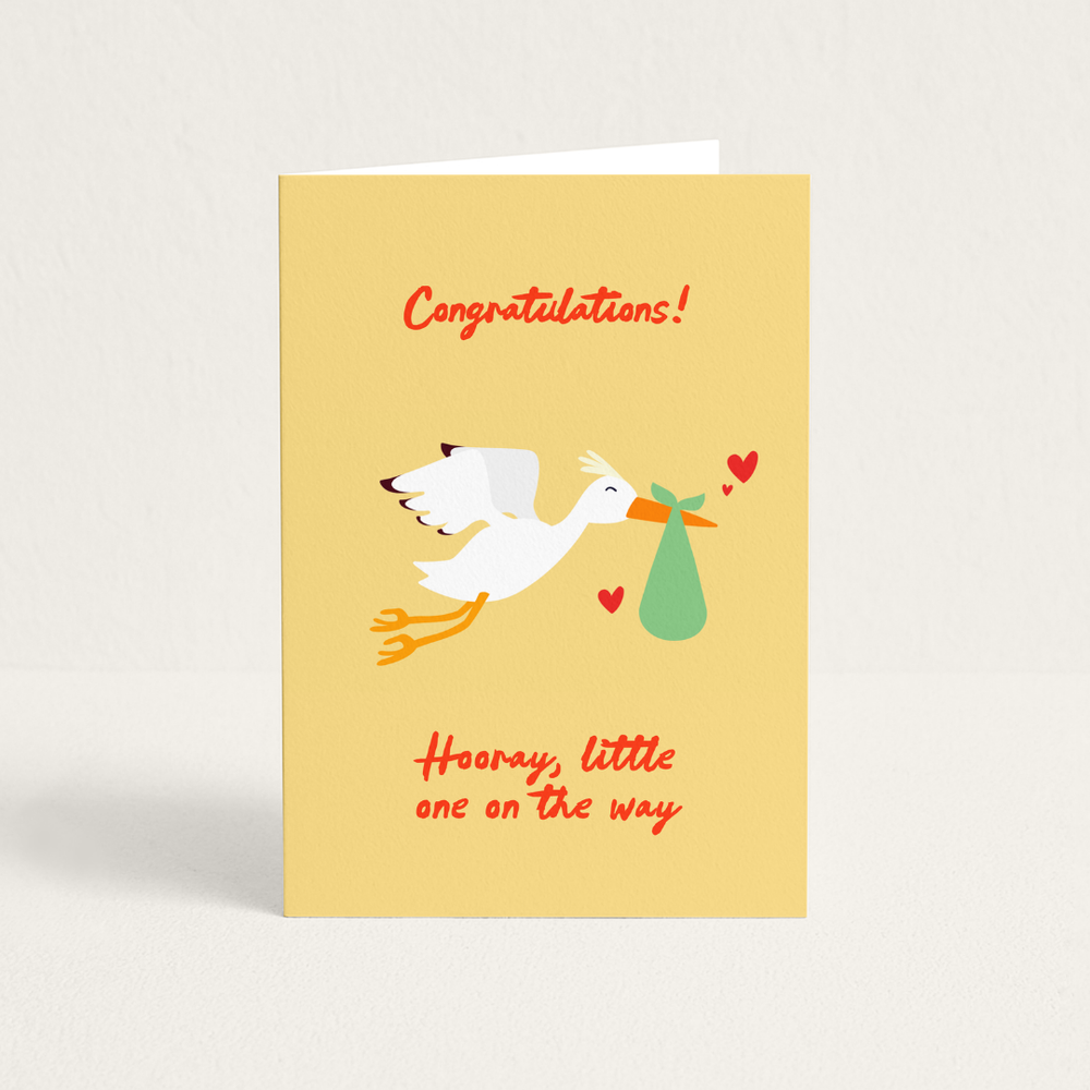 Post Card | Hooray Little One On The Way 