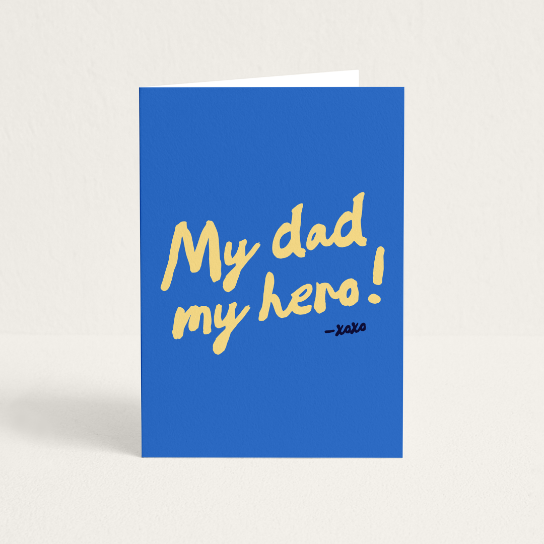 Wenskaart | Super Dad