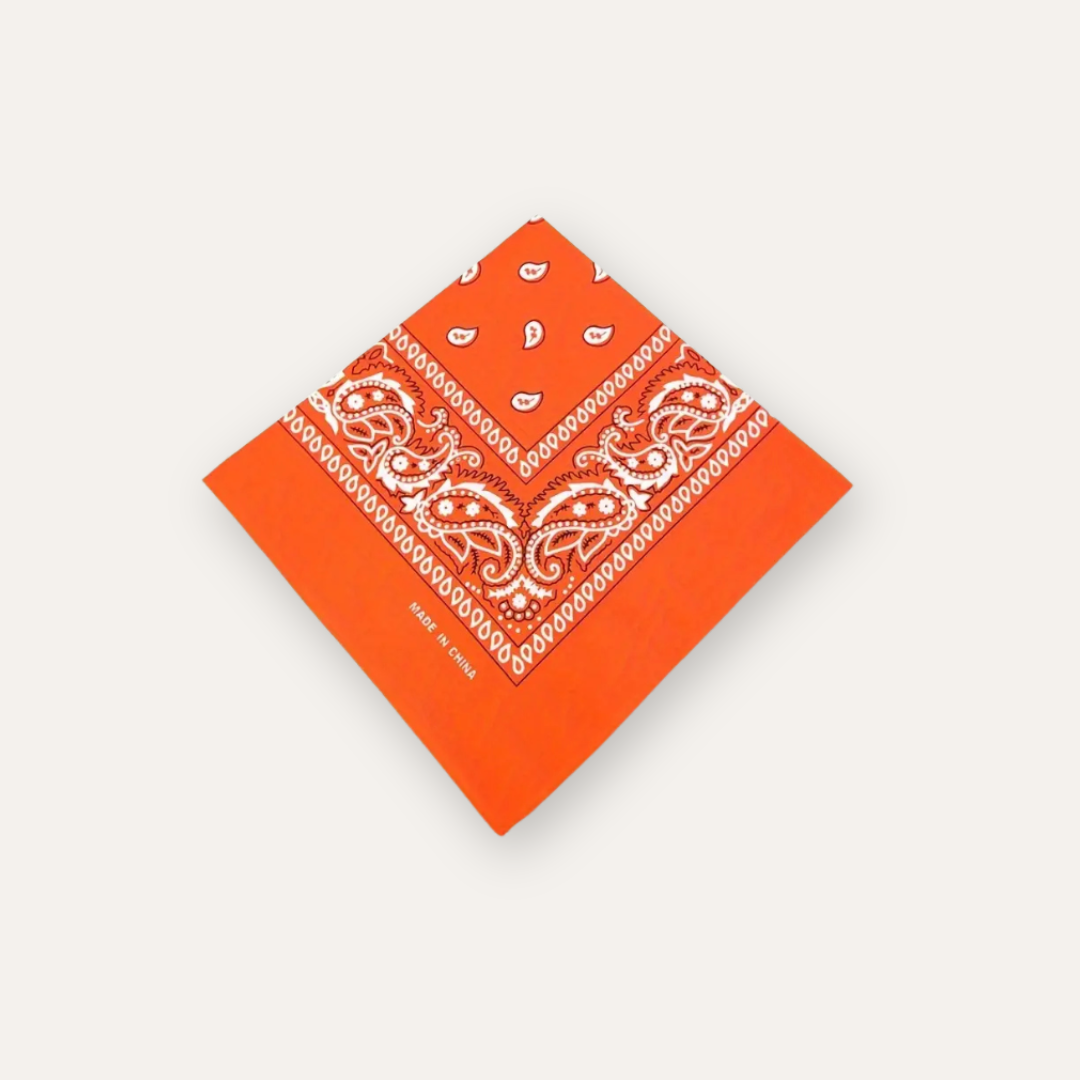 oranje bandana