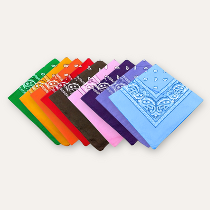 verschillende kleuren bandana&