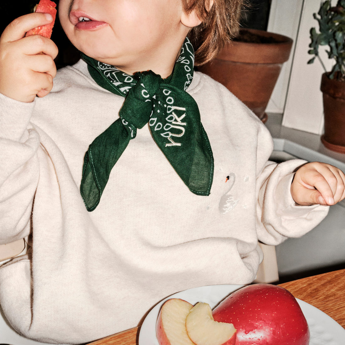 groen bandana sjaaltje, personaliseren