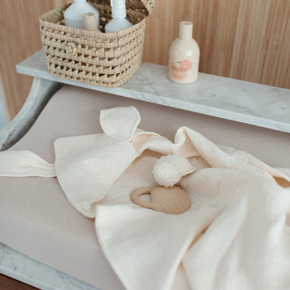 Bath Cape | Cosy White