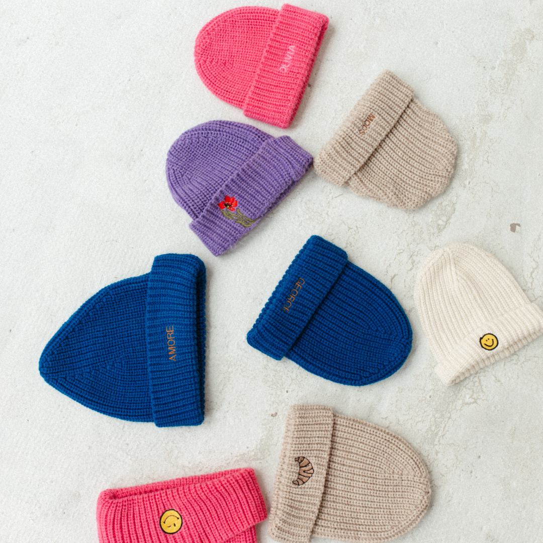Beanie in verschillende kleuren 