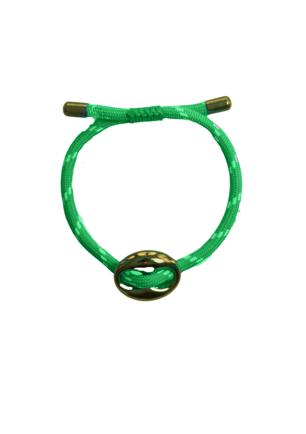 Bean Bracelet | Forest Green