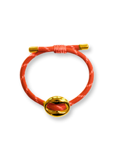 Bean Bracelet | Ruby Red