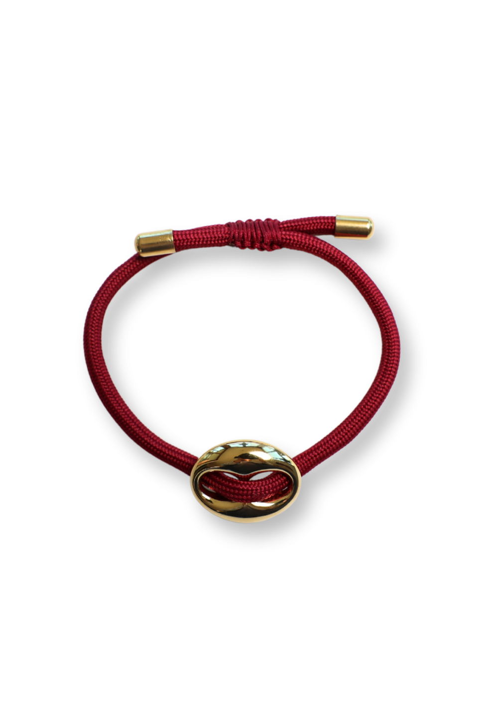 Bean Bracelet | Burgundy Boo
